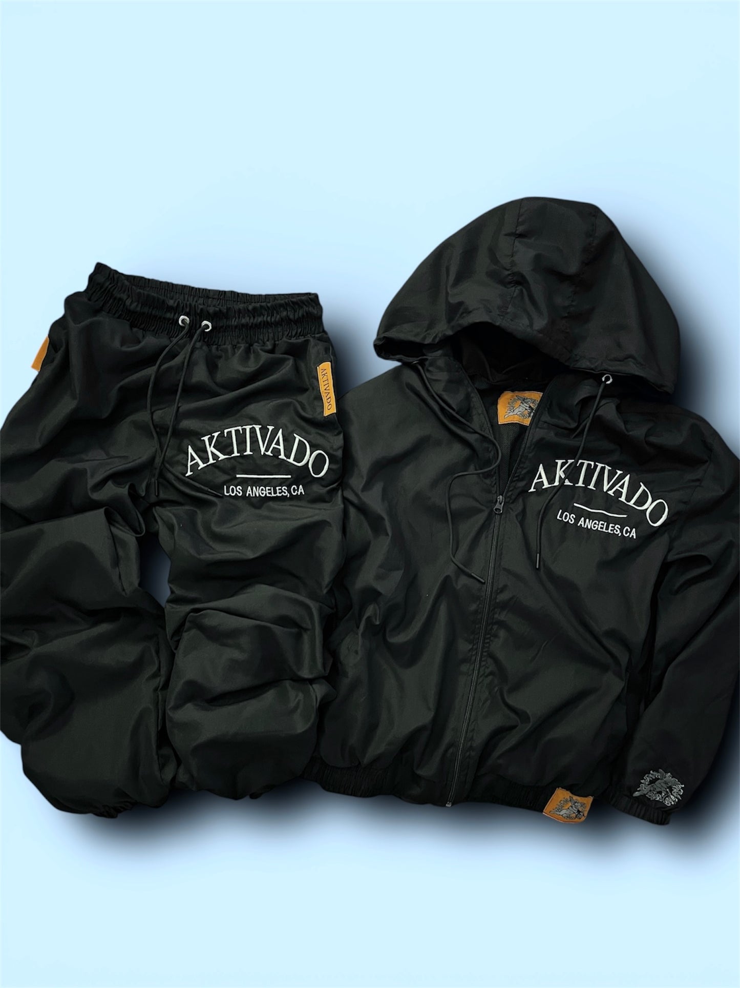 “MOST WANTED” Black Tracksuit Set