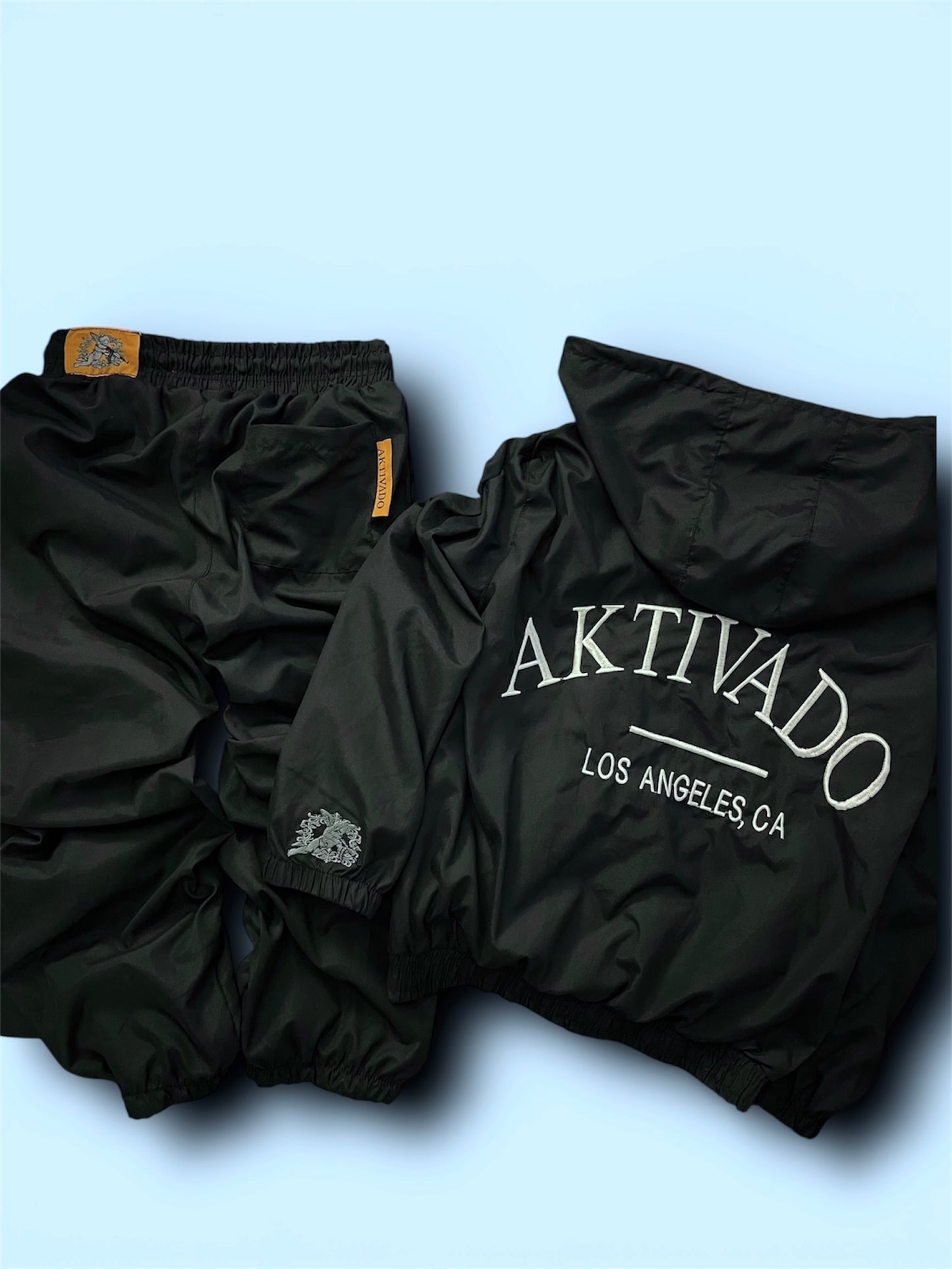 “MOST WANTED” Black Tracksuit Set